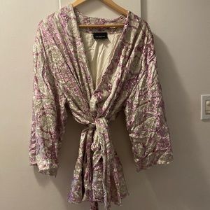 Versace silk limited edition robe